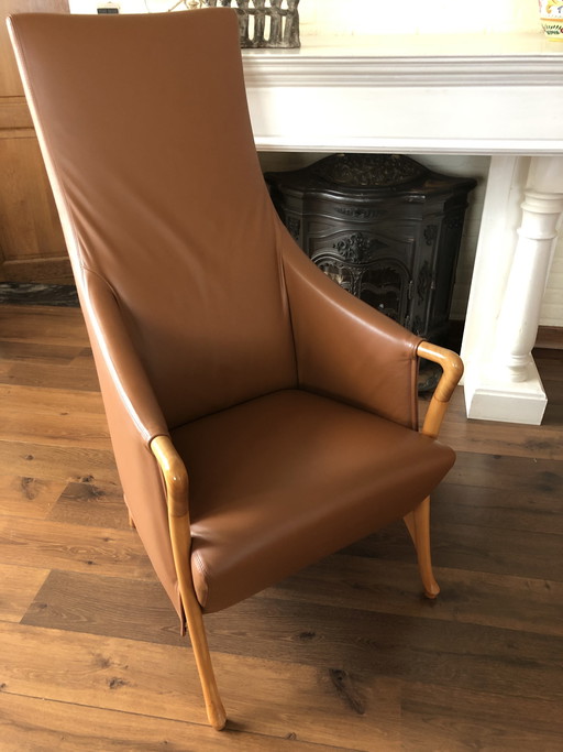 Giorgetti High Back Fauteuil