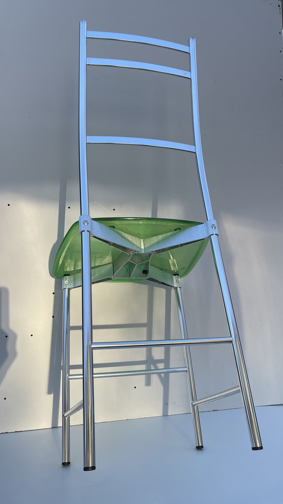 Image 1 of 3 Bagutta Ycami Edizioni Aluminium met Kunststof stoelen 