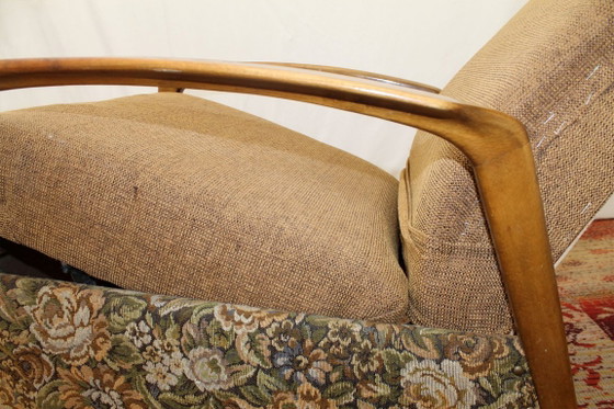 Mid-Century deutscher Relaxsessel, verstellbare Loungesitzgelegenheit, 1970er, Deutschland (photo 8 of 8)