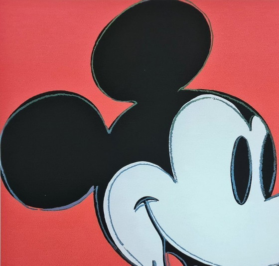 Image 1 of After Andy Warhol, Mickey Mouse, 1980s, Lithograph