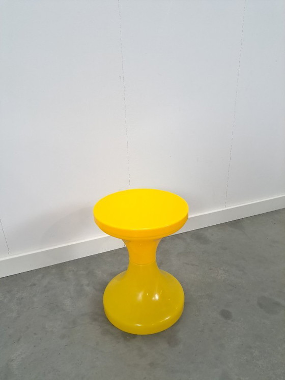 Image 1 of Sgabello di plastica giallo Germania