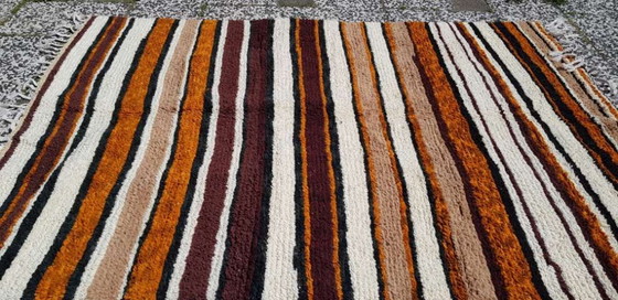 Image 1 of Handgeknoopt Berber kleed wol 242x167cm