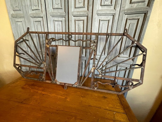 Image 1 of Wandgarderobe, Art-déco-Stil, 1930er Jahre, Französisch