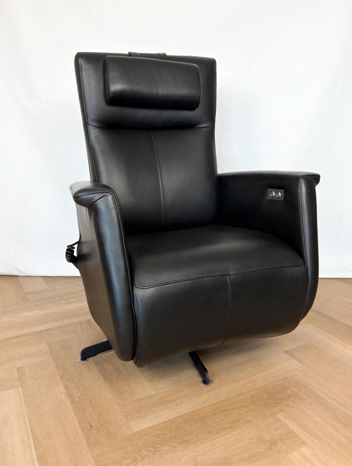 Poltrone relax di lusso Prominent Toscana pelle come nuova