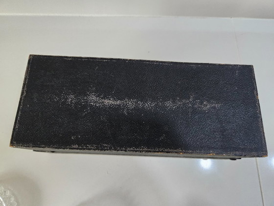 Image 1 of Dessous de verre en cristal taillé dans une boîte