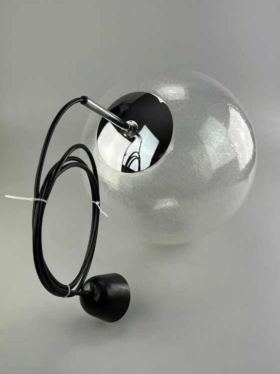 Image 1 of Lámpara de techo de los años 60 y 70, lámpara esférica "Globe" de Peill &amp; Putzler, años 60