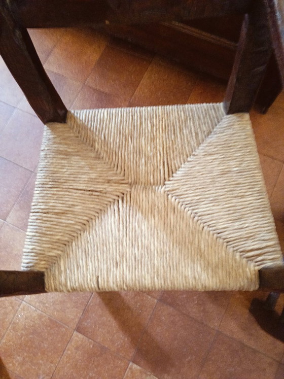 Pair of Dauphiné Style Chairs - Purchased from Suzuki Milano in Solid Wood with Mortise and Tenon Joints (photo 4 of 6)