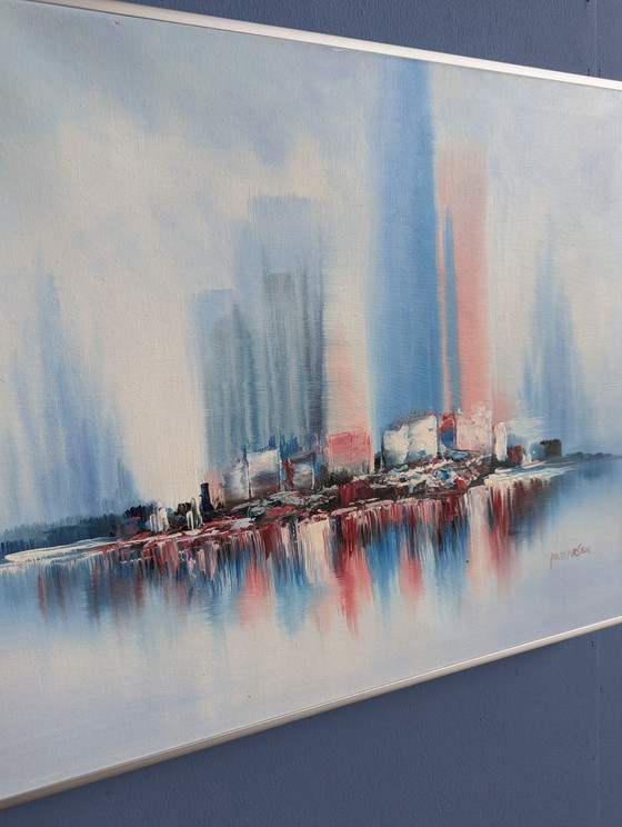 Image 1 of Abstract painting Pat Larsen Canada