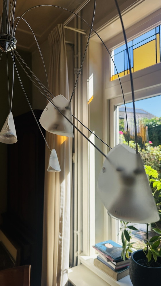 Solzi Luce Lampada a sospensione Maurizio Ferrari – Lampade a sospensione, Glass, Metal (photo 3 of 5)
