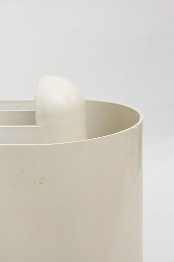 Image 1 of Porte-revues Bilumen couleur crème Rodolfo Bonetto des années 70