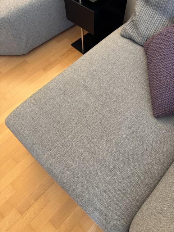 Image 1 of Canapé modulable Moroso Chamfer – Patricia Urquiola, 2 modules, Spring Grey