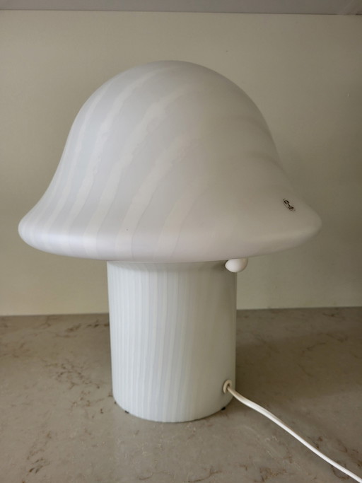 Peill & Putzler "Zebra" Mushroom Lamp (L - 37cm) – With 100% Intact Sticker – tafellampen, Glass (photo 2 of 5)