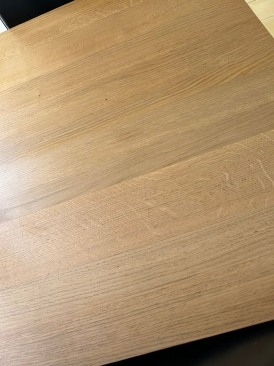 Image 1 of Large oak dining table - 225x100 cm