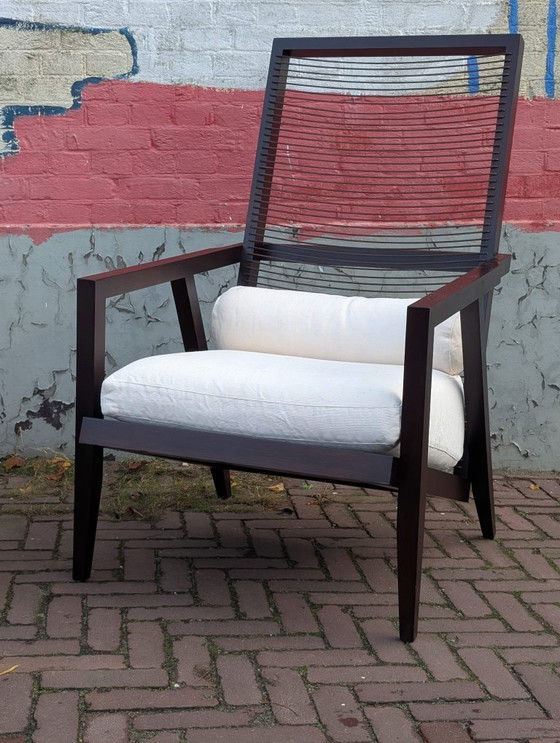 Image 1 of 2 poltrone Astoria HB, disegnate da Franco Bizzozzero per il produttore italiano Bonacina Pierantonio