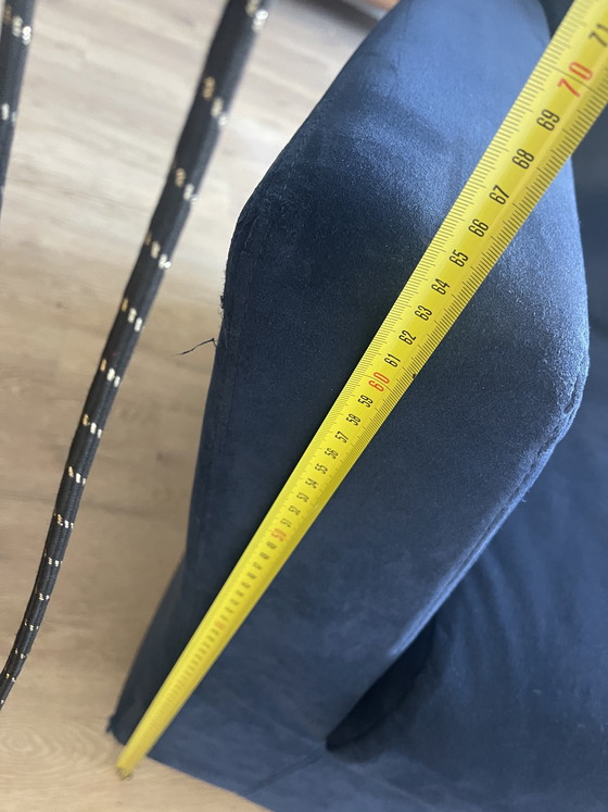 Image 1 of Tweezitter blu (Alcantara) 