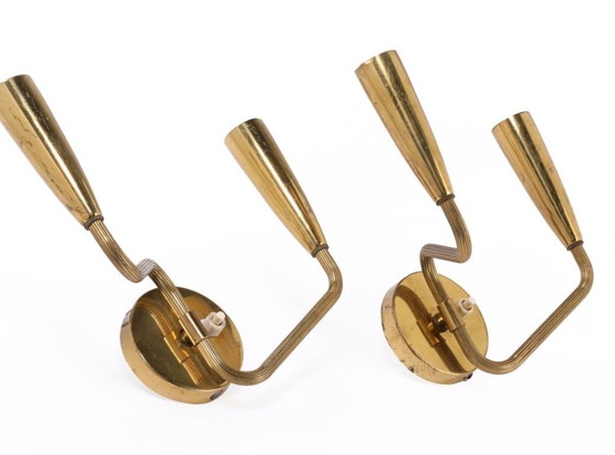 Image 1 of Italian pair of sconces 1960,s