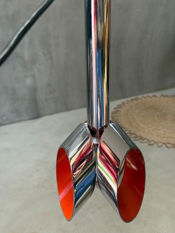 Design vintage - Lampe à suspension RAAK Amsterdam Tulip Cascade – Chrome (photo 14 of 15)