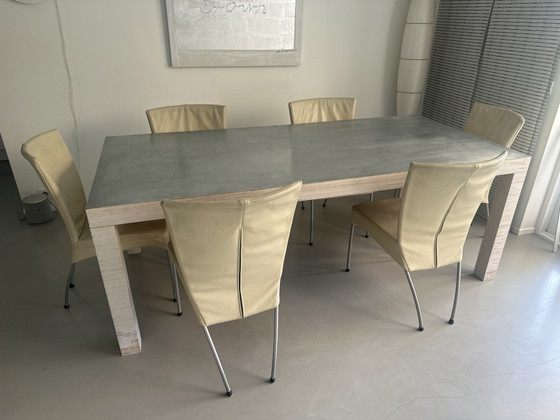 Dining table by Gerard v/Berg – Gerard van de Berg, Metal, Wood (photo 6 of 7)