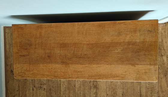 Image 1 of Antique blanket chest / TV cabinet with wooden top