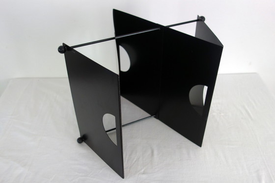 Image 1 of Portariviste postmoderno in metallo, Italia, anni '80