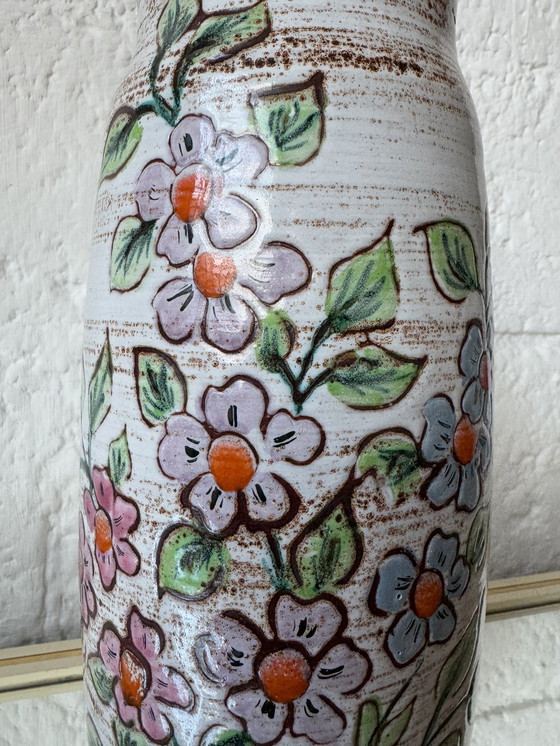 Image 1 of Large ceramic roller vase from Vallauris, 1960s