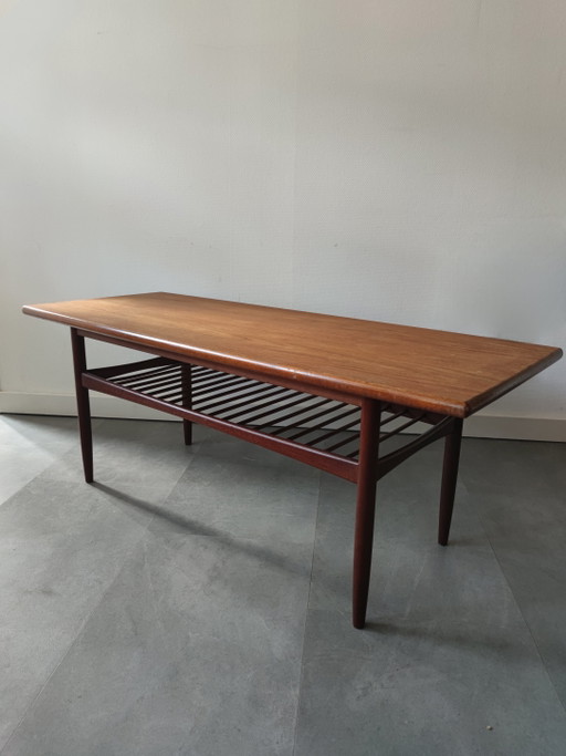 Table basse vintage en teck