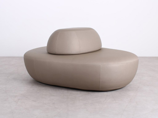Softline Sisters Large pouf taupe
