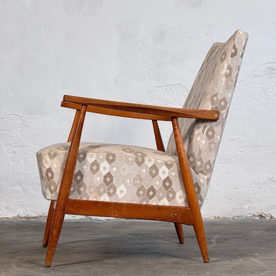 Image 1 of Een paar Hongaarse fauteuils in mid-century modern stijl, 1960