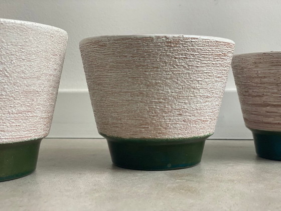 4 pots de fleurs vintage en céramique ADCO – Cache pots, Ceramic (photo 7 of 8)