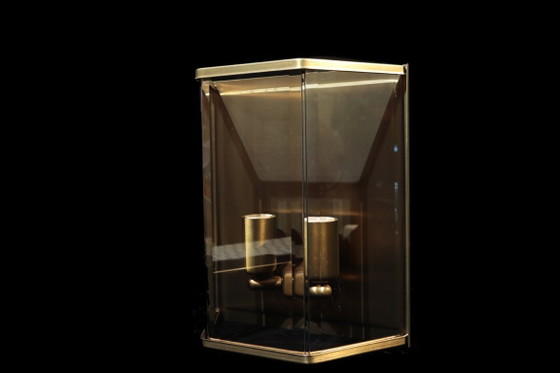Image 1 of Holtkötter – wall lamp – brass – double light point