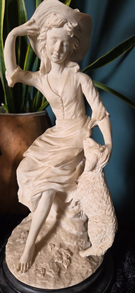 set of 3 statues of Regorani Mario – Mario Regorani, Sculpture, Porcelain (photo 11 of 15)