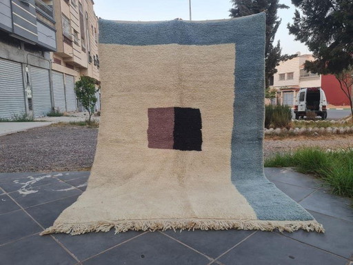 Traditioneel Marokkaans tapijt met kleurrijke patronen, 2/3 m – Ahrend, vloerkleden en tapijten, Wool