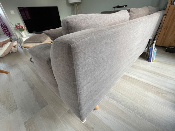 Image 1 of Goossens Ecksofa – Braun/Grau