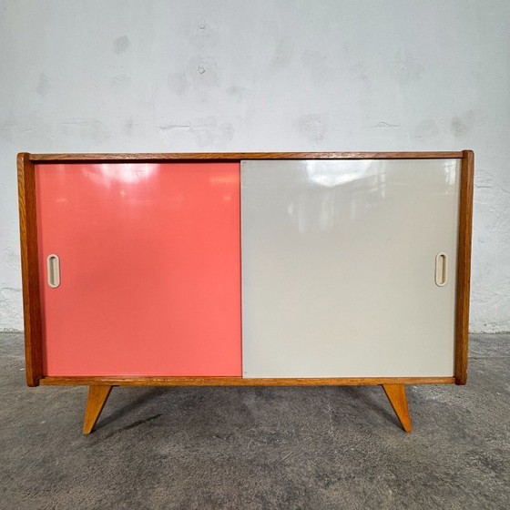 Image 1 of Jiří Jiroutek U-452 Sliding Door Sideboard, 1960s – Czechoslovak Design