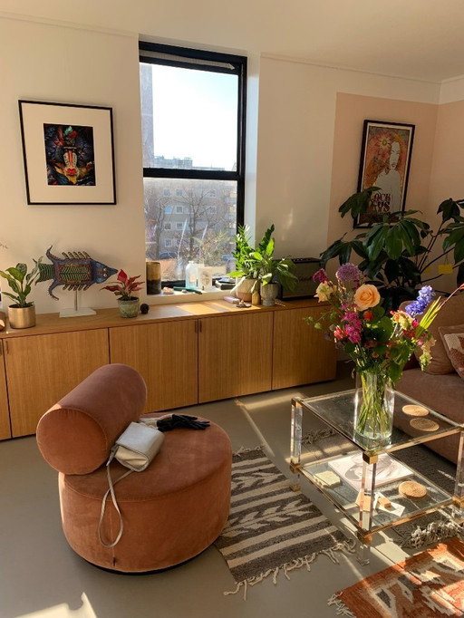 Pierre Vandel Paris – Table basse style Mid-Century (vers 1970)