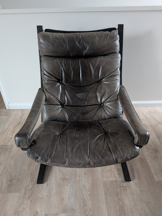 Image 1 of Fauteuil Siesta Lounge d'Ingmar Relling pour Westnofa – Fauteuil flottant moderne norvégien, années 1970