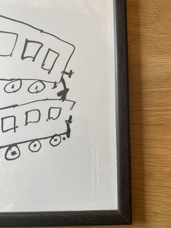 Image 1 of Pablo Picasso Victor Hugo et le Voyage Lithographie 1951