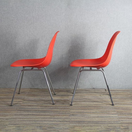 Set of 2x Vitra Dsx Visitor Chair
