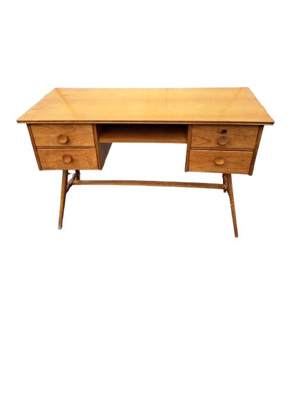 Image 1 of  Vintage design desk birch