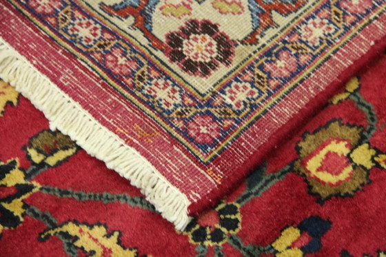 Image 1 of Original Perserteppich Keschan,Kashan Rot 331 x 286 cm Top Zustand Klassik Alt