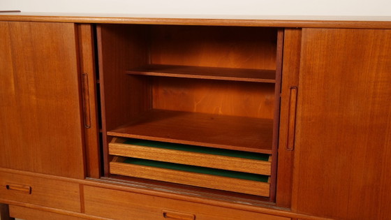 Buffet vintage | Armoire murale | Teck | 195 Cm – Wood (photo 8 of 13)