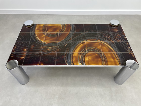 Image 1 of Vintage Space Age Belarti coffee table