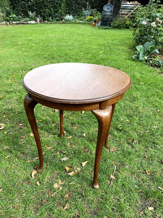 Image 1 of Mesa baja / Mesa auxiliar antigua de madera Luis XV