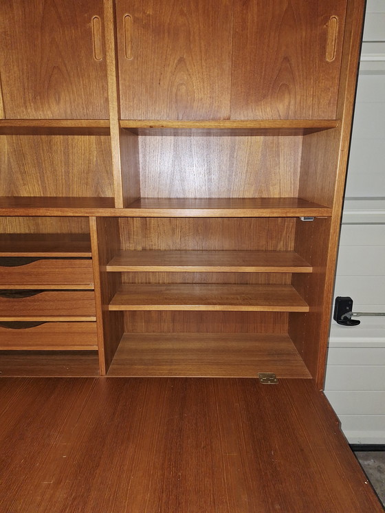 Image 1 of 8
Credenza secretaire d'epoca in teak di Poul Hundevad