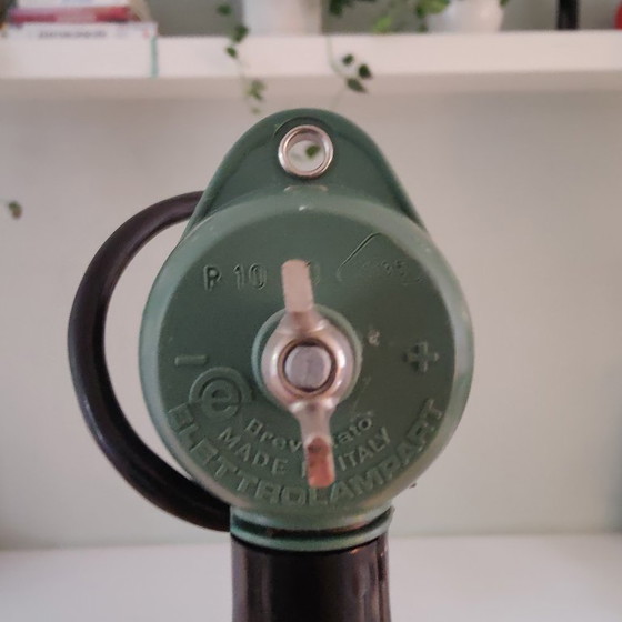 Image 1 of Rote IKEA T710 Pendelleuchte (1970er Jahre), Hexenhut-Modell