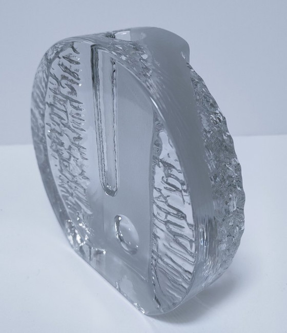 Image 1 of walther pukerberg glass vase glasbtuk