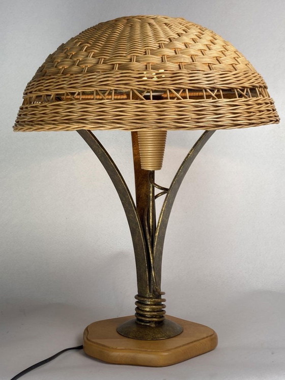 Image 1 of Mushroom Table Lamp, 1960S