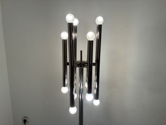 Lampada da Terra Vintage Cromata 12 Punti Luce – Lampade da terra, Chrome (photo 5 of 15)