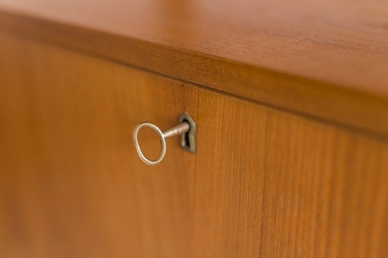 Image 1 of Mid Century Modernes Wandmöbel aus Teakholz, Kurt Østervig zugeschrieben, 1960