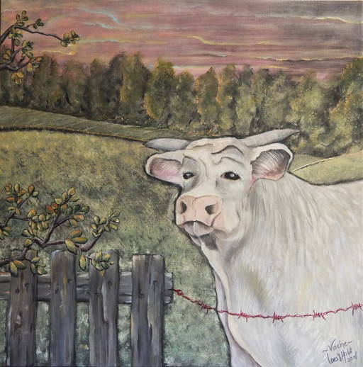 peinture "vache